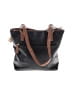 Stone Mountain Solid Black Brown Shoulder Bag One size - photo 3