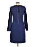 Boden Color Block Blue Casual Dress Size 8 - photo 2