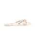 Top Moda Gold Flip Flops Size 8 - photo 1