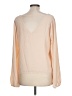 Lulus 100% Polyester Tan Long Sleeve Blouse Size L - photo 2