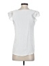 Mine 100% Polyester White Short Sleeve Blouse Size S - photo 2
