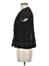 Allison Taylor 100% Polyester Black Short Sleeve Blouse Size M - photo 5