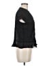Allison Taylor 100% Polyester Black Short Sleeve Blouse Size M - photo 4