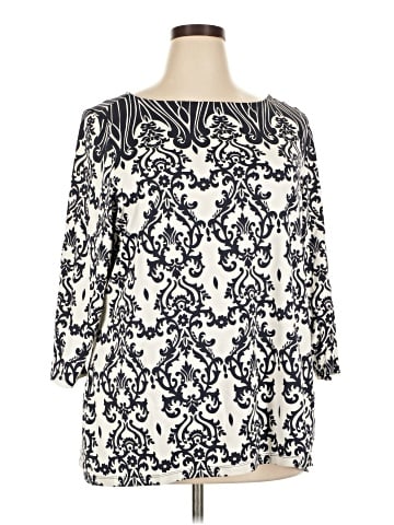 Charter Club 3/4 Sleeve Blouse (view 1)