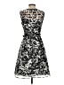 Roz & Ali 100% Polyester Black Cocktail Dress Size 2 - photo 2