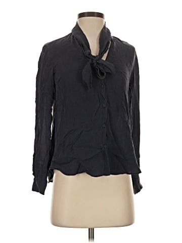 L'Agence Long Sleeve Blouse (view 1)