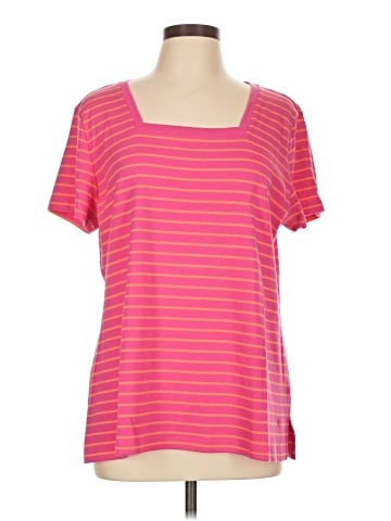 Isaac Mizrahi LIVE! Short Sleeve Top (view 1)