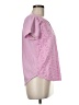 St. John's Bay Pink Short Sleeve Blouse Size M (petite) - photo 4