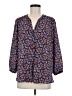 NYDJ Blue 3/4 Sleeve Blouse Size M - photo 1