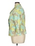 Christopher & Banks Print Green Jacket Size XL - photo 5