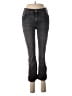 7 For All Mankind Chevron-herringbone Gray Jeans Size 26 waist - photo 1