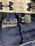 Under Armour 100% Polyester Color Block Blue Athletic Shorts Size M - photo 3