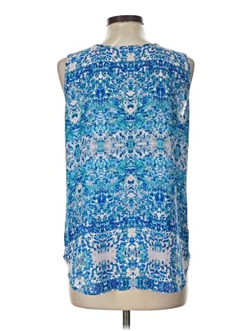 Rose + Olive Sleeveless Blouse (view 2)