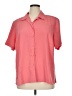 Notations 100% Polyester Pink Short Sleeve Blouse Size 1X - photo 1