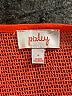 Pixley 100% Rayon Orange Sleeveless Blouse Size S - photo 7