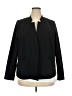 ELOQUII 100% Polyester Black Blazer Size 22 Plus - photo 1