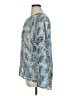 Tory Burch Blue Long Sleeve Blouse Size 14 - photo 5