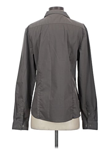 Doublju Long Sleeve Button-Down Shirt (view 2)