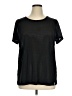 Torrid Active Black Short Sleeve Top Size 1X Plus (1) - photo 1