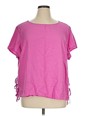 Martha Stewart Short Sleeve Blouse (view 1)