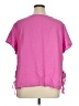 Martha Stewart Pink Short Sleeve Blouse Size 1X (estimated) - photo 2