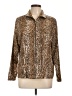 misook Animal Print Gold Jacket Size L - photo 1