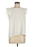 Halogen 100% Polyester Ivory Sleeveless Blouse Size M - photo 1