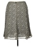 S.L. Fashions 100% Polyester Animal Print Silver Casual Skirt Size 16 - photo 2