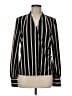 Adrianna Papell Black Long Sleeve Blouse Size M - photo 1
