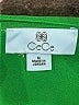 CeCe Green Short Sleeve Top Size M - photo 7
