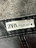 Zara Black Denim Shorts Size 0 - photo 3