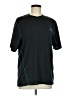 Asics 100% Polyester Black Active T-Shirt Size M - photo 1