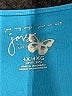 Just My Size 100% Polyester Blue Sleeveless T-Shirt Size 4X Plus - photo 7