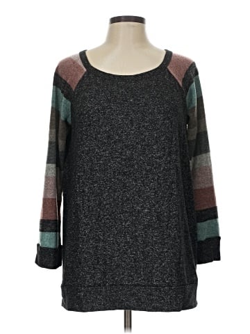 Pink Clover Pullover Sweater (view 1)