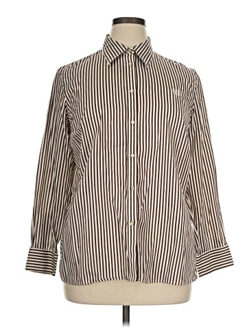 Lauren by Ralph Lauren Long Sleeve Blouse (view 1)