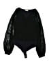 Adelyn Rae 100% Polyester Black Long Sleeve Blouse Size L - photo 1