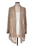 DKNY 100% Viscose Tan Cardigan Size M - photo 1