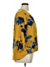 West Kei 100% Polyester Yellow 3/4 Sleeve Blouse Size XL - photo 4