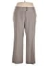 Rafaella Solid Gray Casual Pants Size 20 - photo 1
