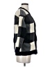 Michelle Stuart Checkered-gingham Gray Cardigan Size S - photo 4