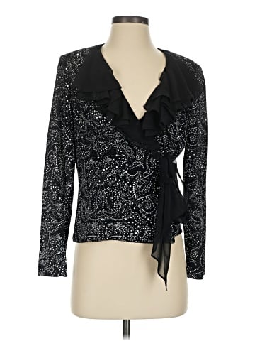 Alex Evenings Long Sleeve Blouse (view 1)