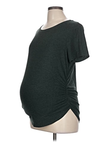 Beyond the Bump by Beyond Yoga Short Sleeve T-Shirt (view 1)