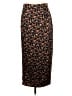 Jason Wu 100% Polyester Print Brown Casual Skirt Size S - photo 1