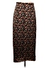 Jason Wu 100% Polyester Print Brown Casual Skirt Size S - photo 2