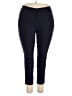 Lane Bryant Solid Blue Active Pants Size 18R - photo 1