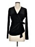Halogen Black Long Sleeve Blouse Size M - photo 1
