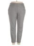 Max Studio Houndstooth Gray Casual Pants Size 2X - photo 1