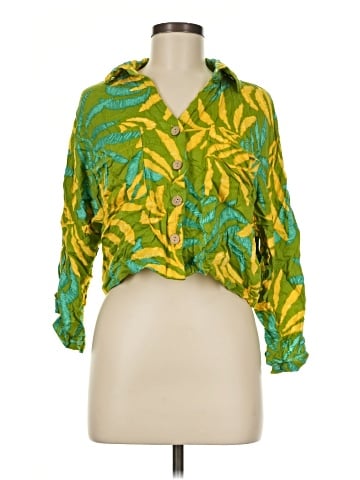 Haute Hippie 3/4 Sleeve Button-Down Shirt (view 1)