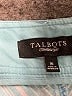Talbots Chevron-herringbone Teal Casual Skirt Size 16 - photo 4
