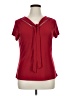 Diana Belle Red Short Sleeve Blouse Size XL - photo 1